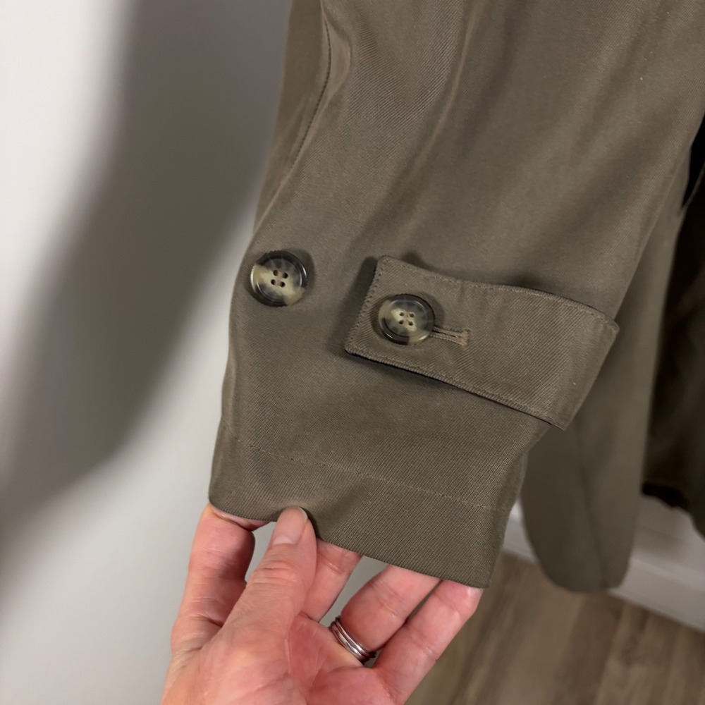 Ralph Lauren Trench Coat Men 48R XL Tan Taupe Overcoat Zip Out Liner Heritage - Picture 7 of 15
